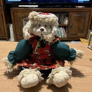 Vintage House of Lloyd Hip and Hop Christmas Around World Porcelain Face Bunny